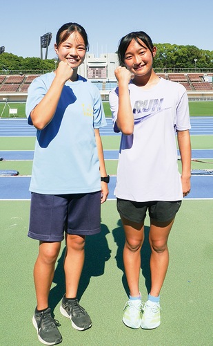 丸山さん（左）と石渡さん