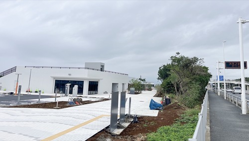 工事が進む龍城ケ丘ゾーン