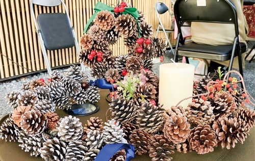 クリスマスリースのイメージ