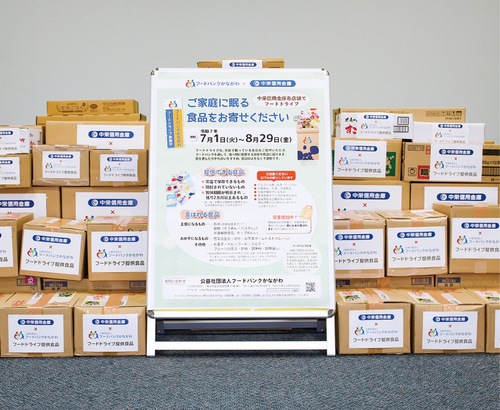 前回寄せられた食品の一部