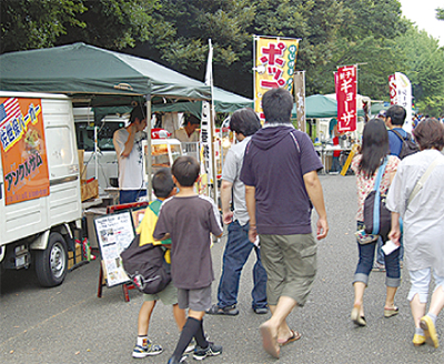 練習試合＆ フードパークお披露目
