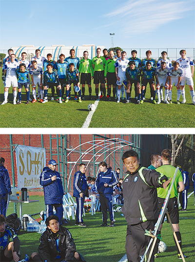 開幕に照準 ピタリ