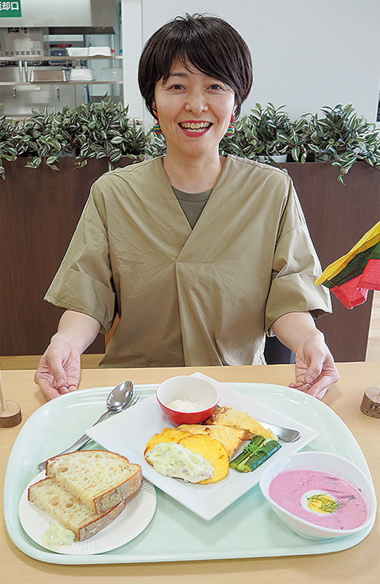 食べて知ってリトアニア 市役所でワンプレートランチ 平塚 タウンニュース