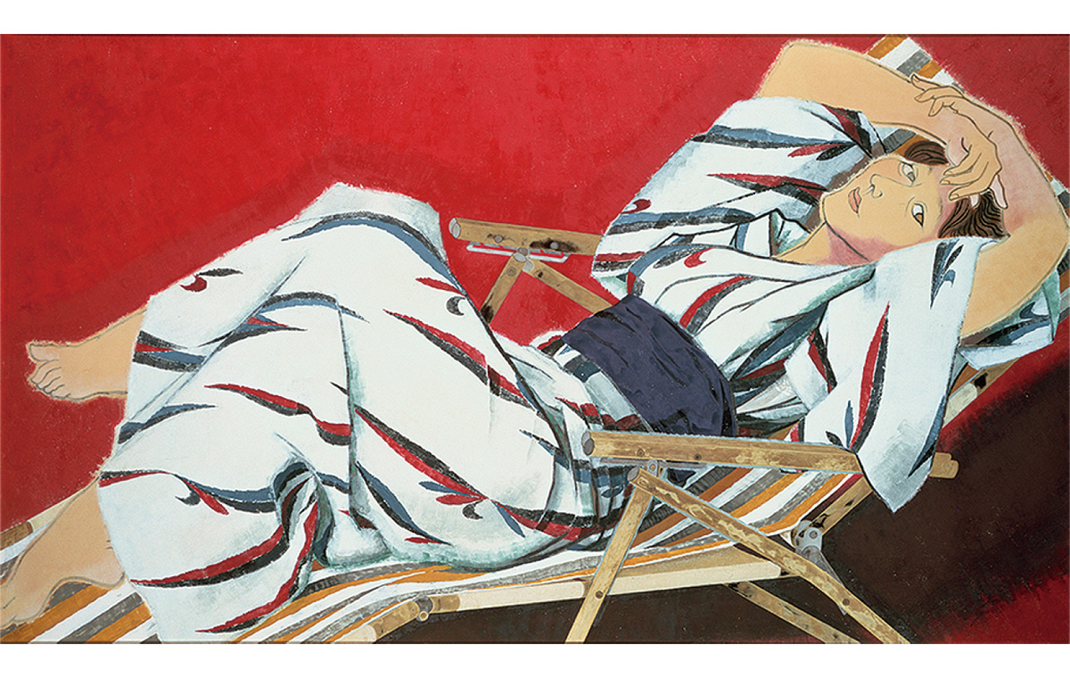 小倉遊亀さん回顧展 美術館で約120点並ぶ | 平塚・大磯・二宮・中井