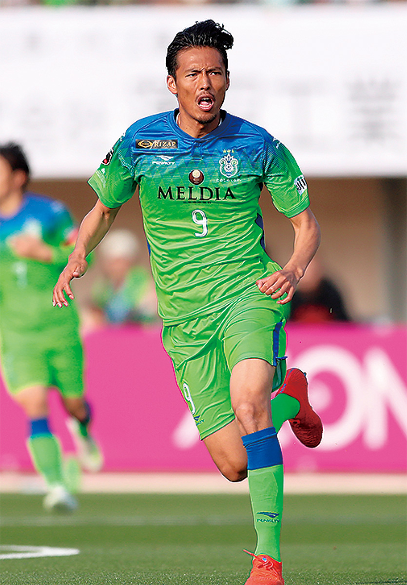 ヘッドで一矢報いた指宿選手