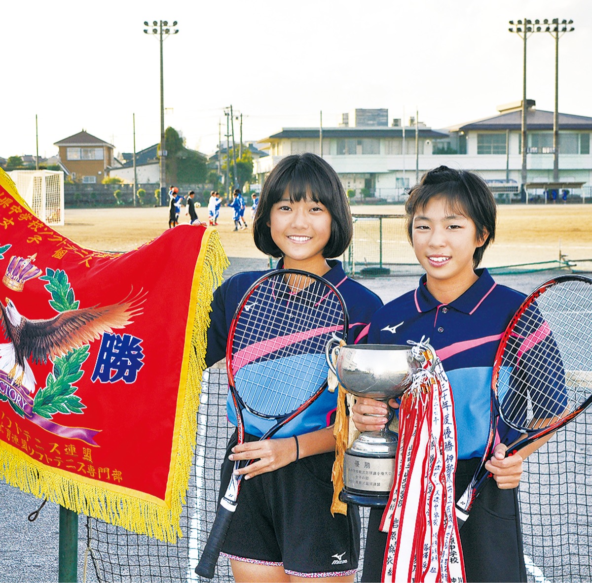 ソフトテニス県優勝