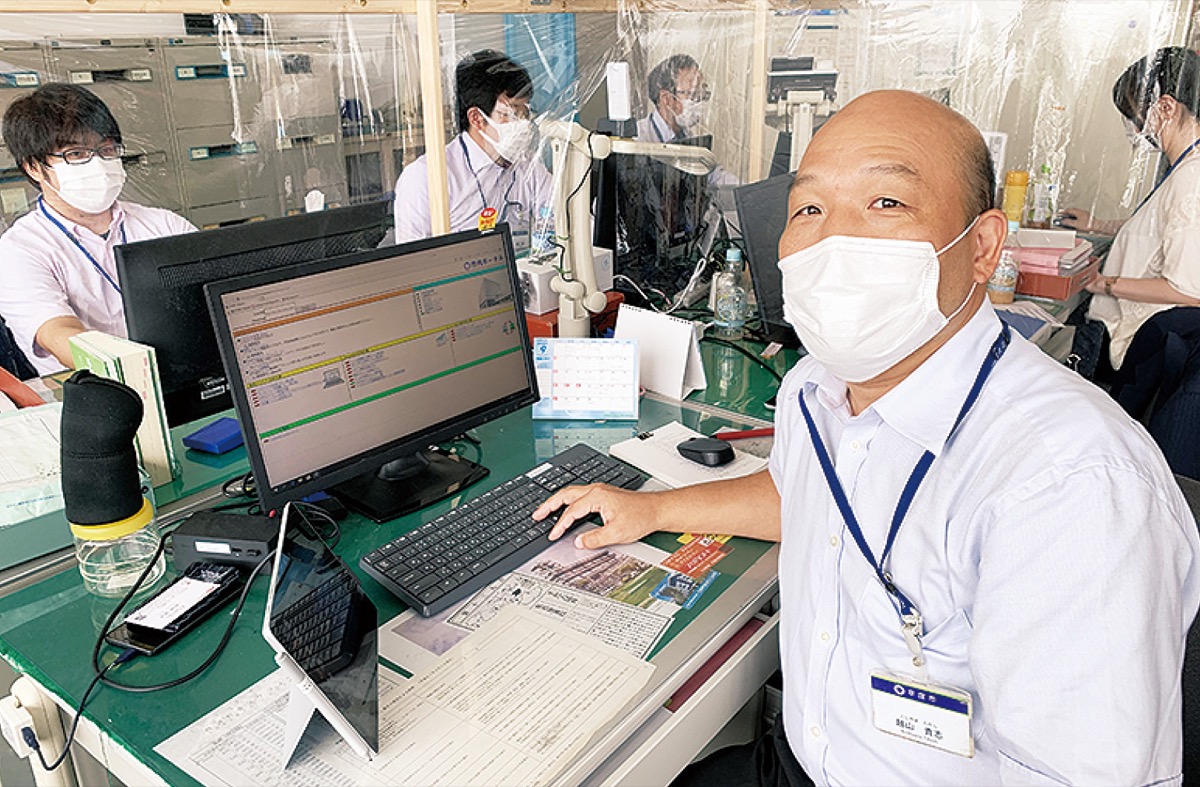 担当長を務める越山さん