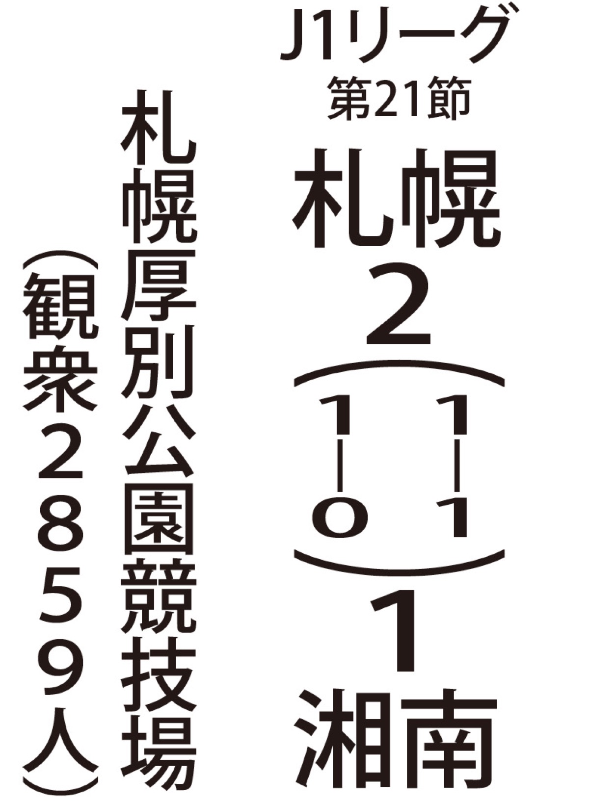 札幌に逆転負け (写真2)