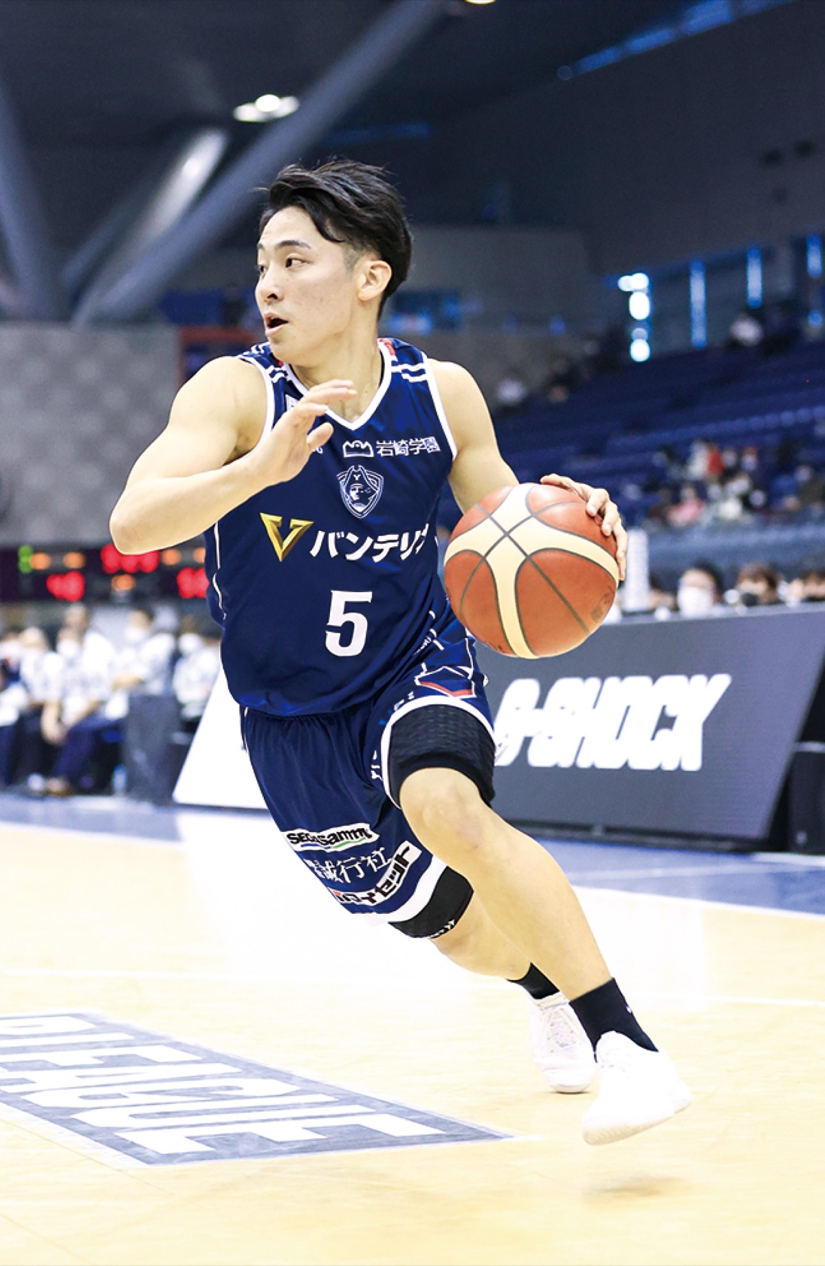 バスケ界のホープとして期待がかかる河村選手＝クラブ提供