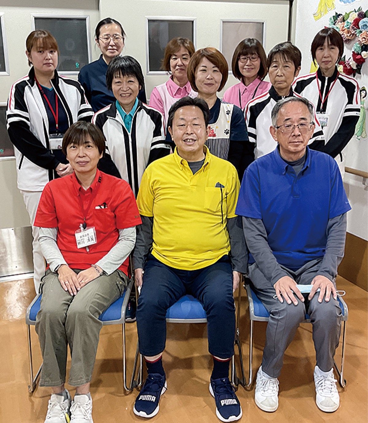 明るく元気なスタッフたち