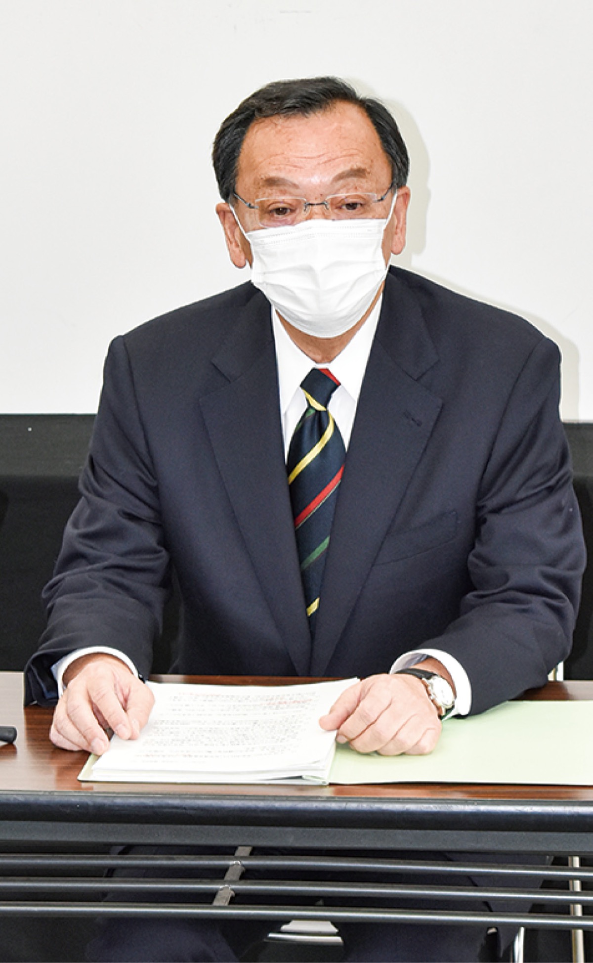 落合市長４選出馬へ