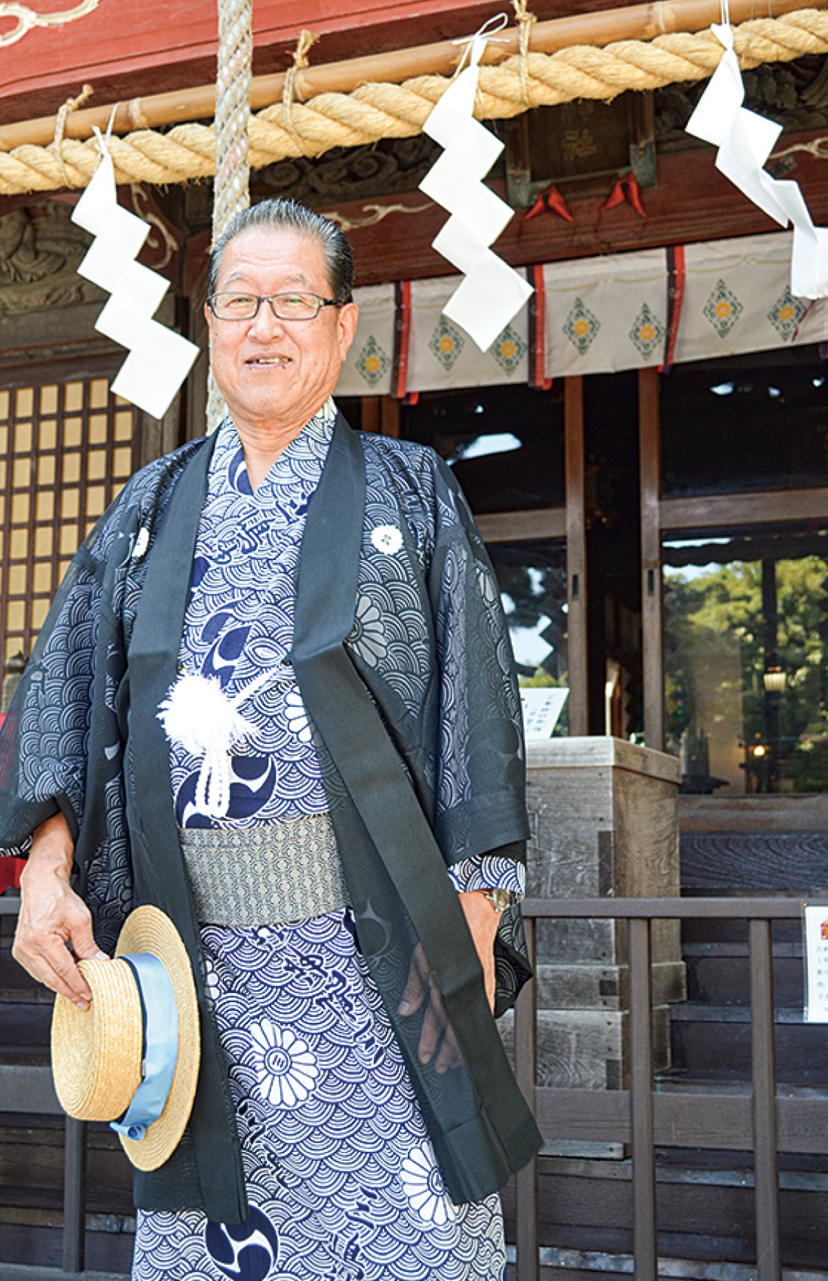 須賀のお祭り男