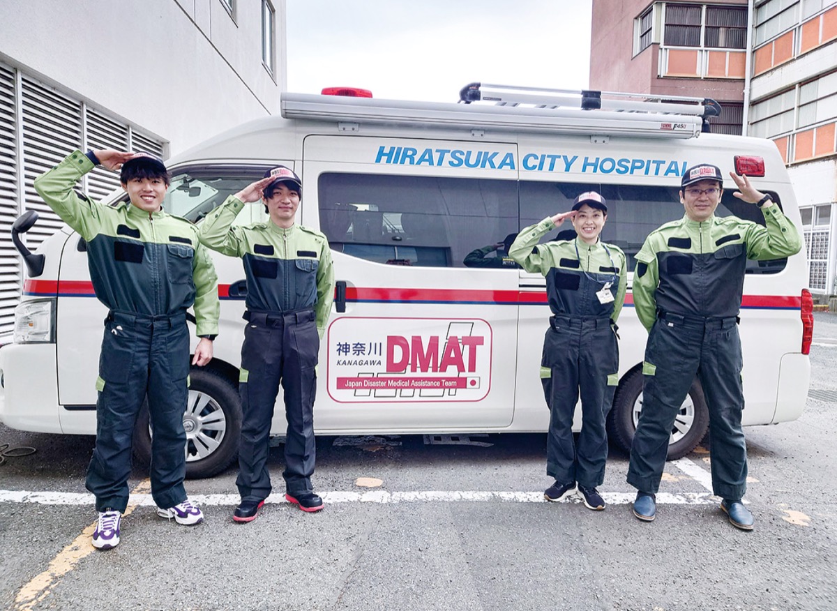 ＤＭＡＴ隊員（市民病院提供）