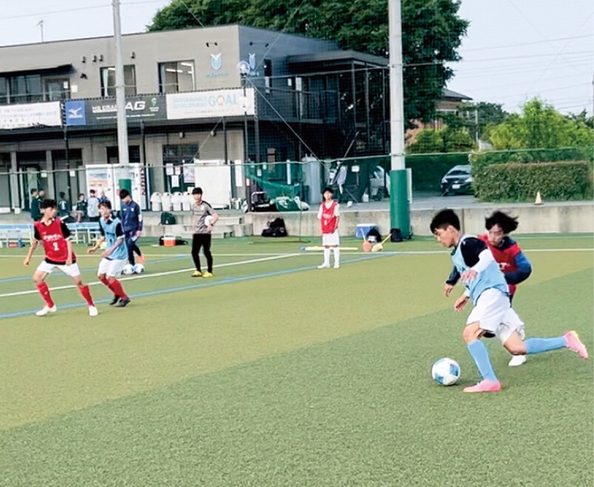 Ｕ14選手がスペイン遠征