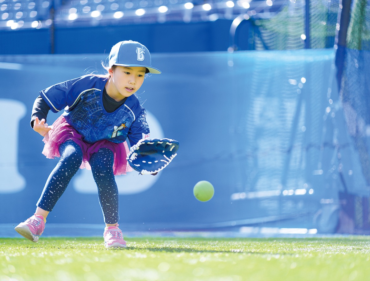 親子で野球の楽しさを
