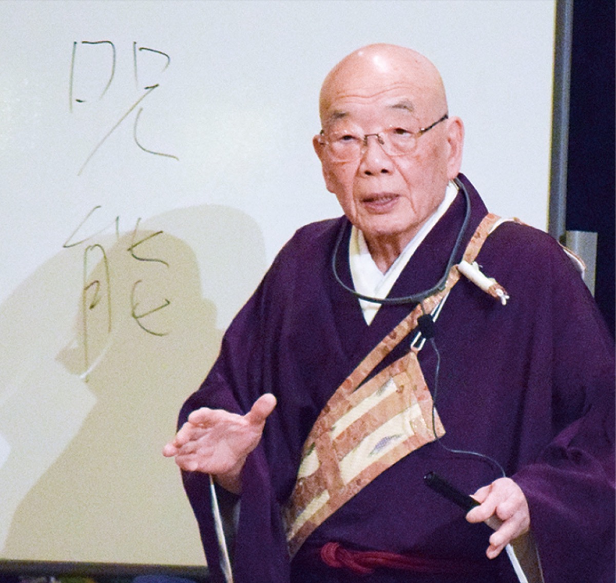 清水寺の森貫主が講演