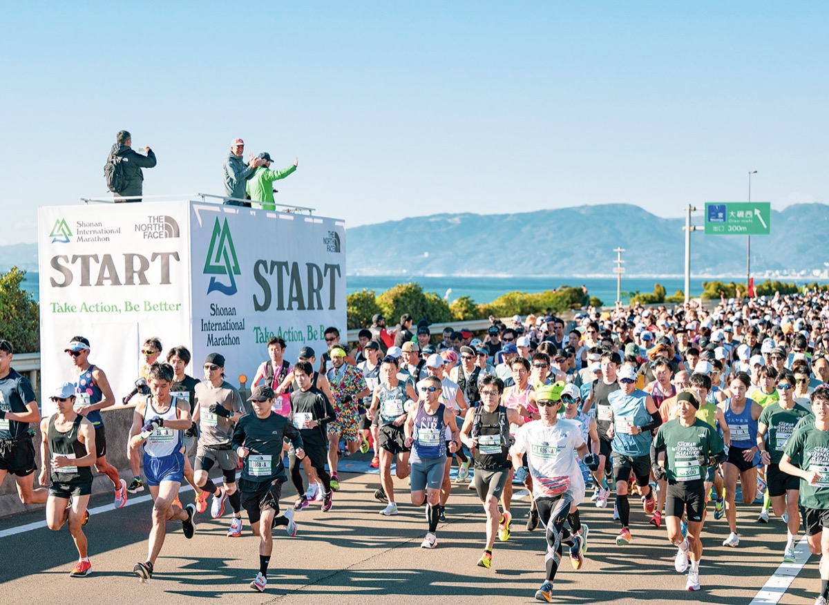 ２万人が湘南をマラソン