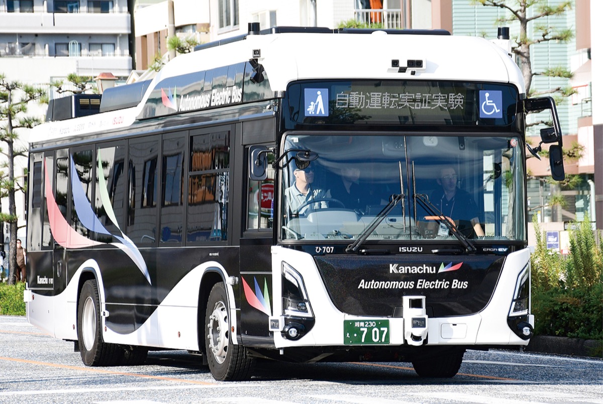 自動運転バス初実証運行へ