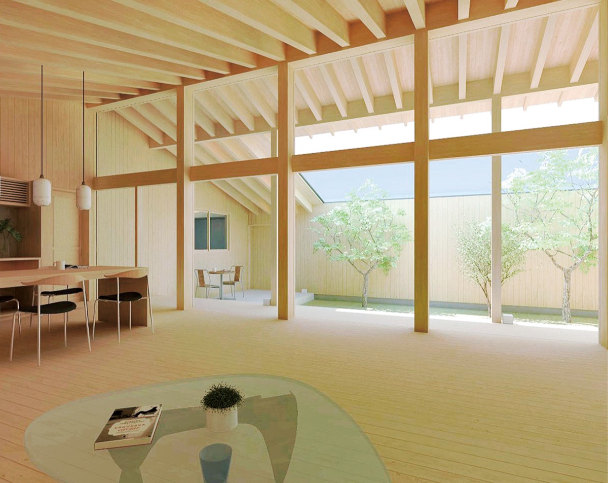 大磯の自然に溶け込む平屋の住まい (写真2)