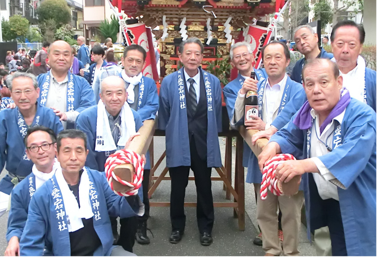 【寄稿】万田の祭り文化を後世につなげ平塚市万田の愛宕神社で江戸時代の神輿を継承する「愛神會」 (写真2)