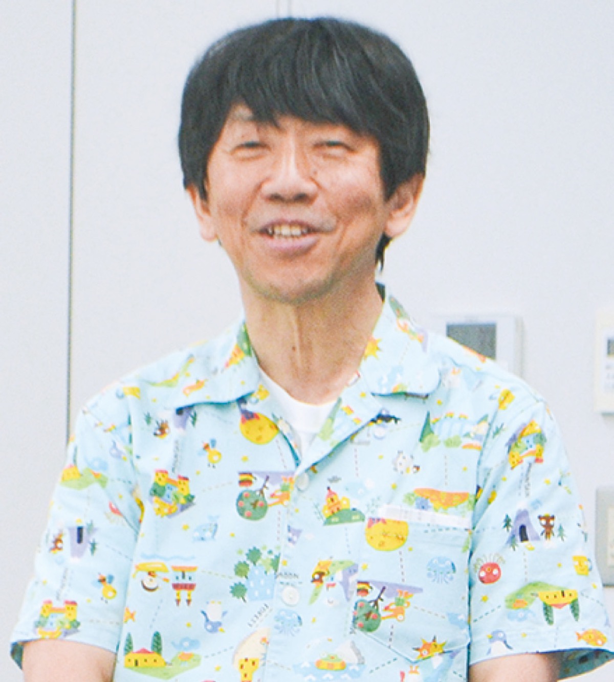 会見に出席したたかいさん