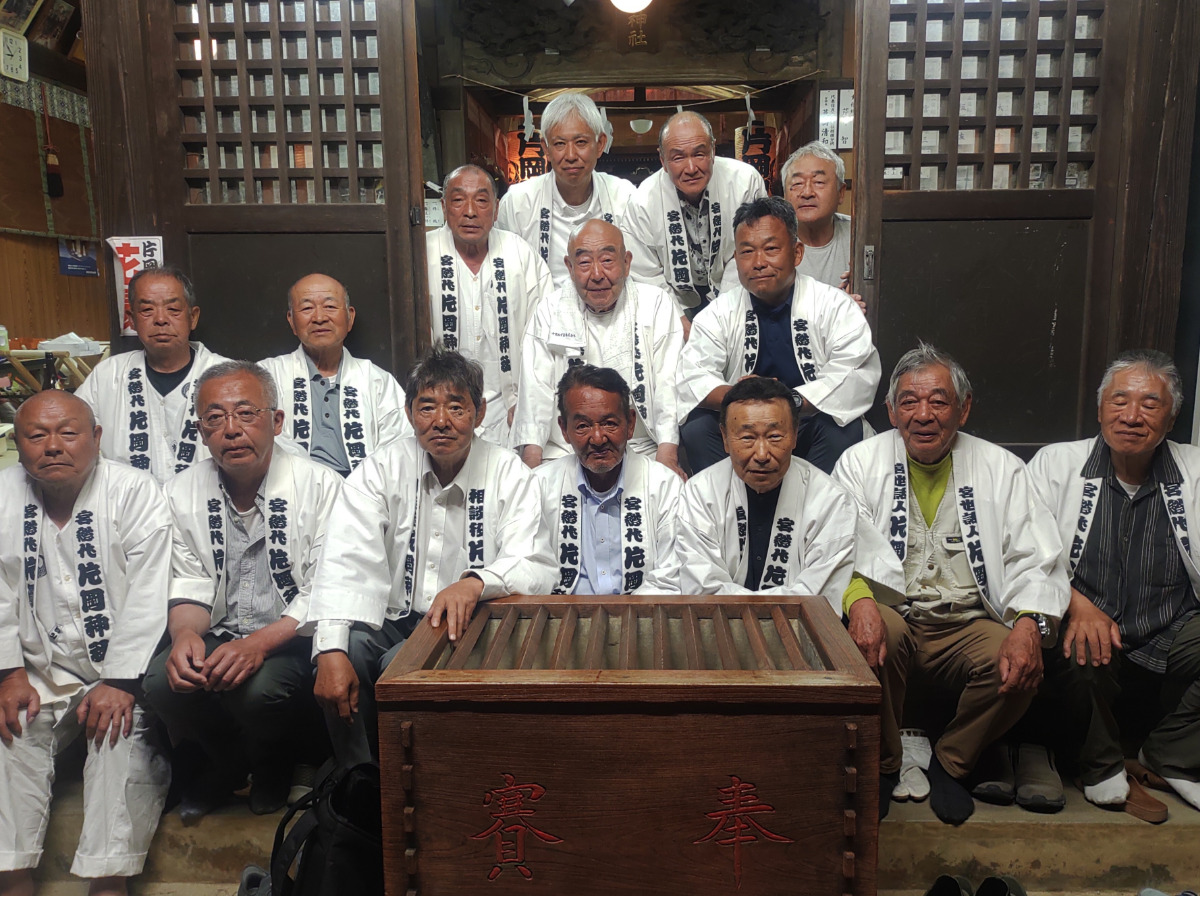 神社役員のみなさん