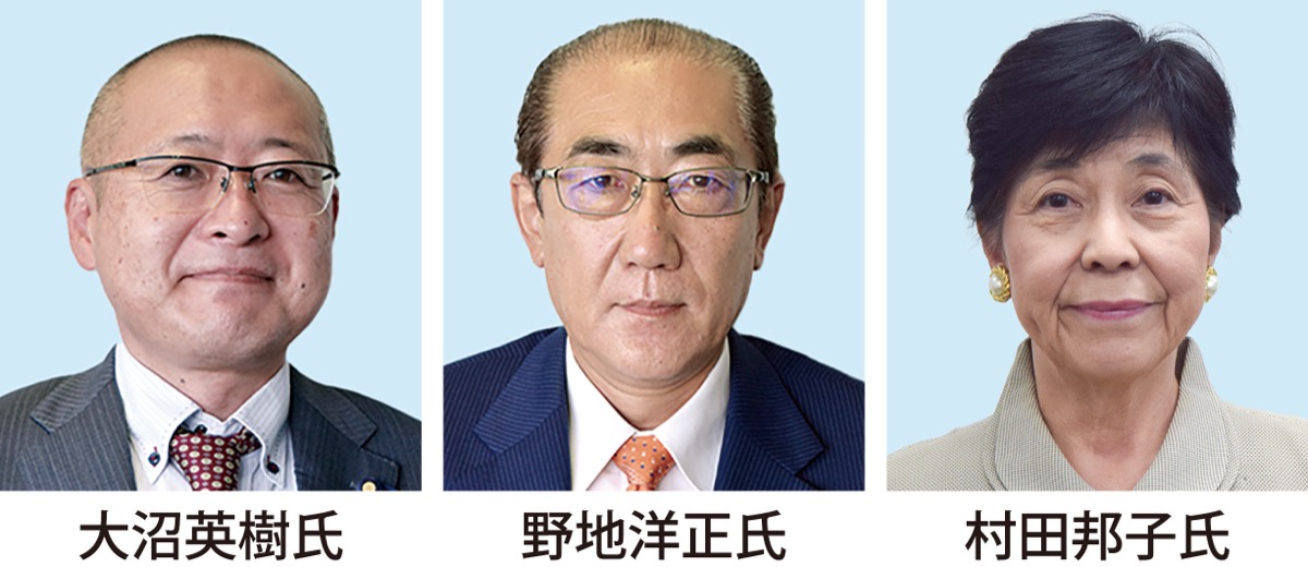 現職に新人挑む構図か (写真2)