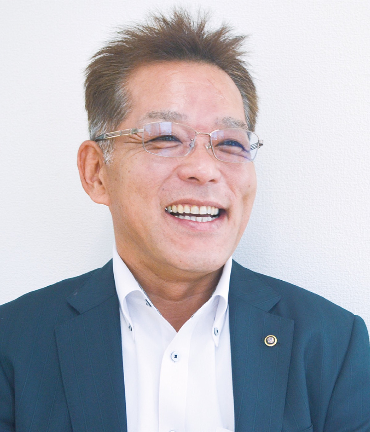 笑顔の下澤代表