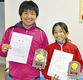 藤江さん（左）と大川さん