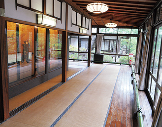 旧大隈重信邸の「富士の間」