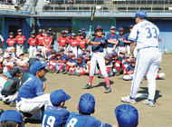 元プロ選手が熱い指導