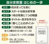 人生のまとめ「10枚自分史」