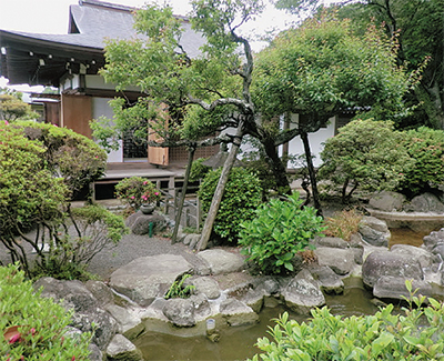 旧安田善次郎別荘跡