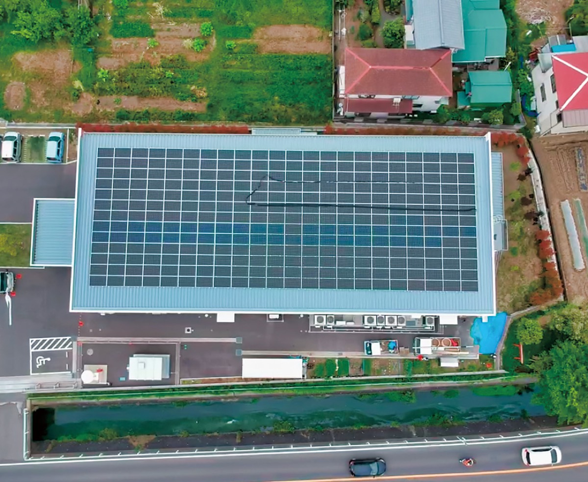 二宮町で稼働した太陽光発電所