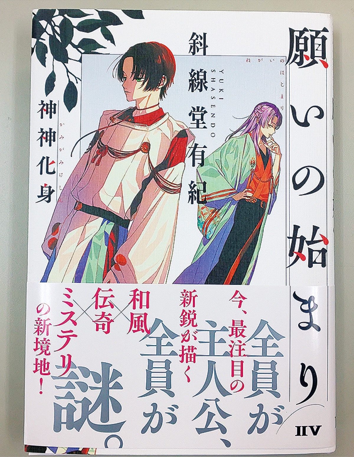 ２月に刊行された『願いの始まり 神神化身』