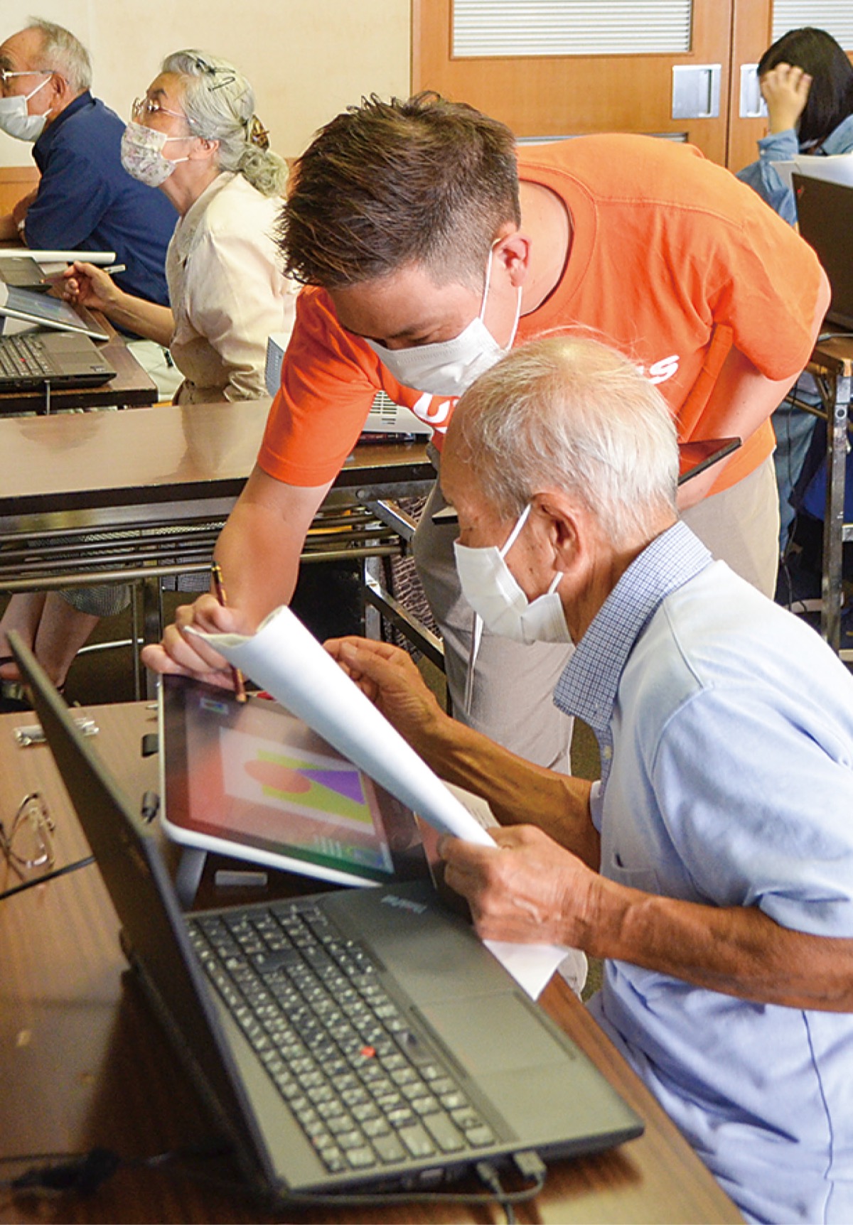 大磯の魅力をペンタブで