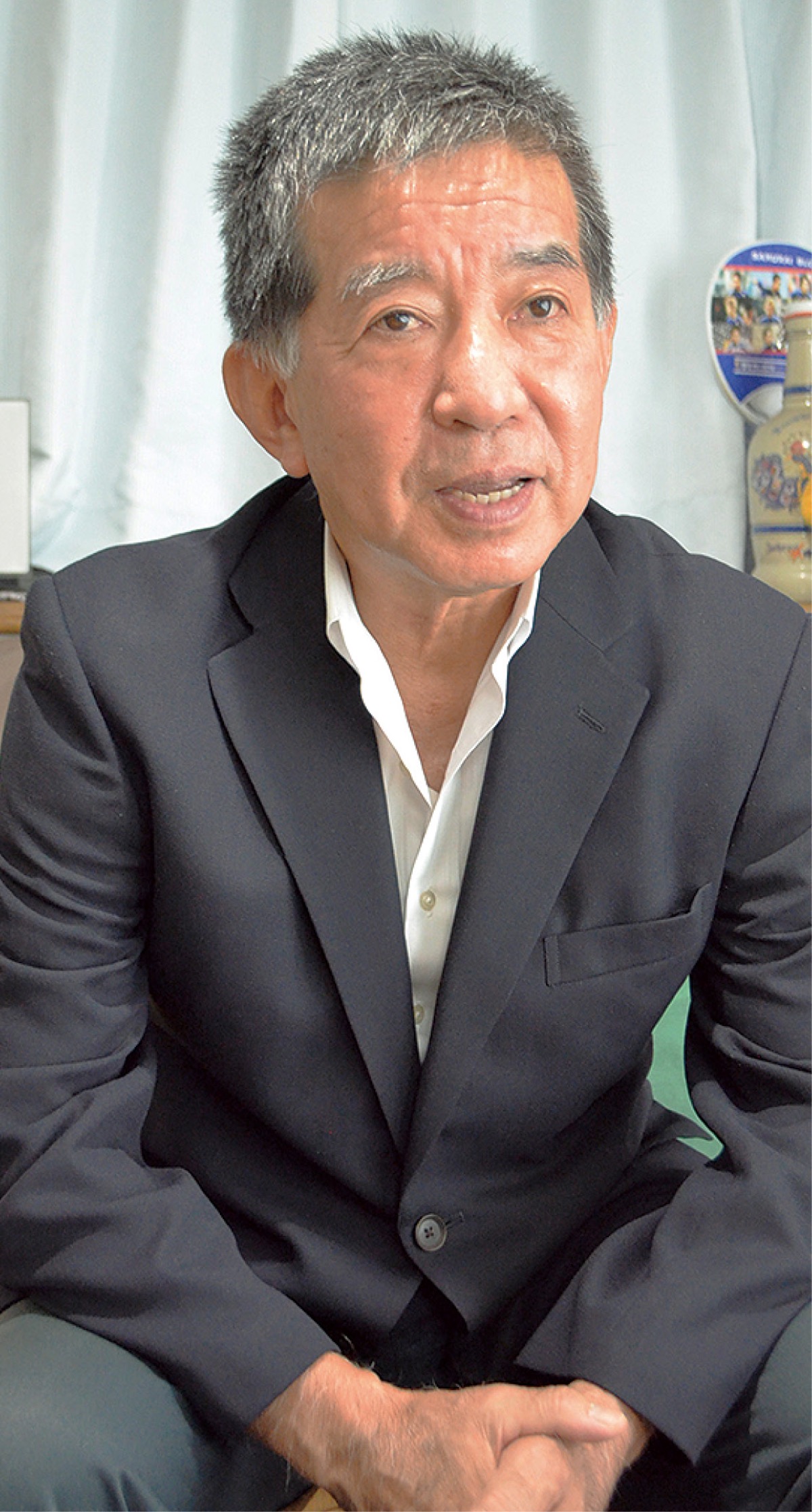 尾白氏が立候補表明