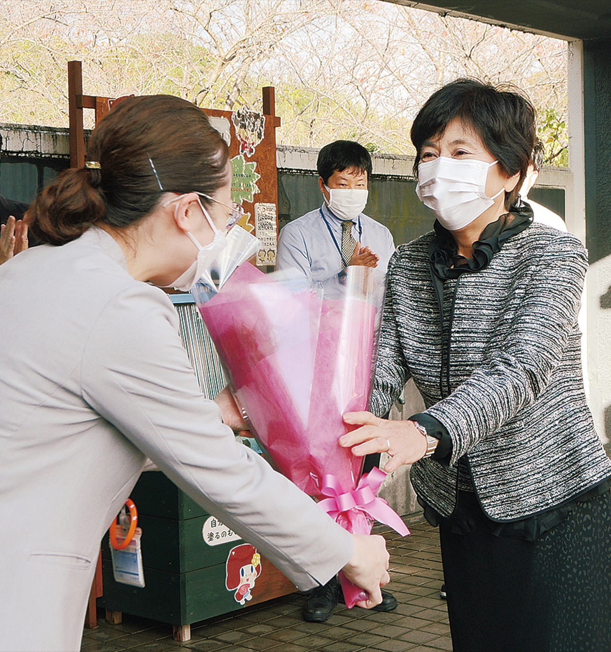 職員の結束求める