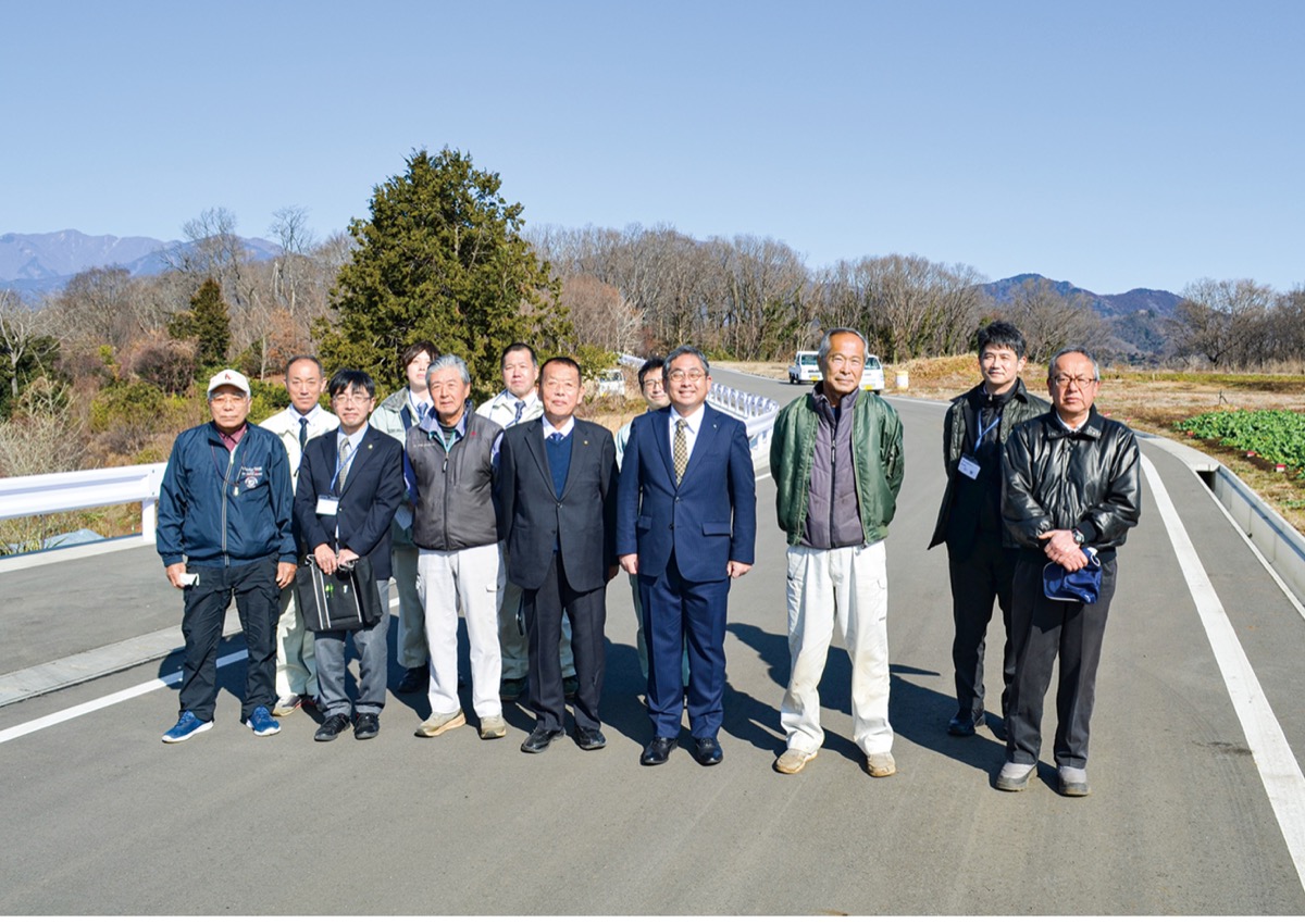 25年越し農道開通