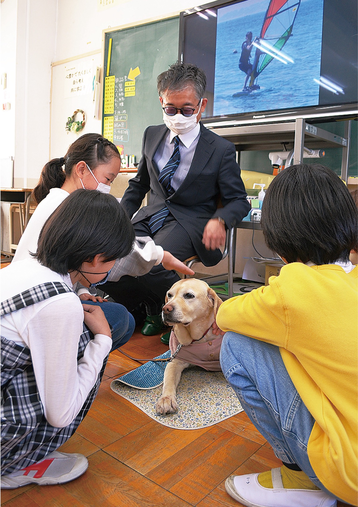 盲導犬利用者に学ぶ
