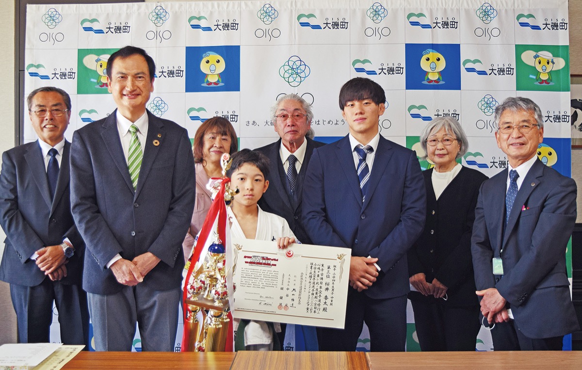 ５人にスポーツ表彰