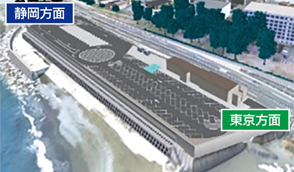 下りＰＡの復旧完了