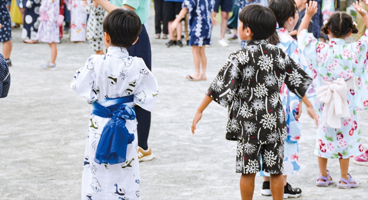 にぎやかな夕涼み会