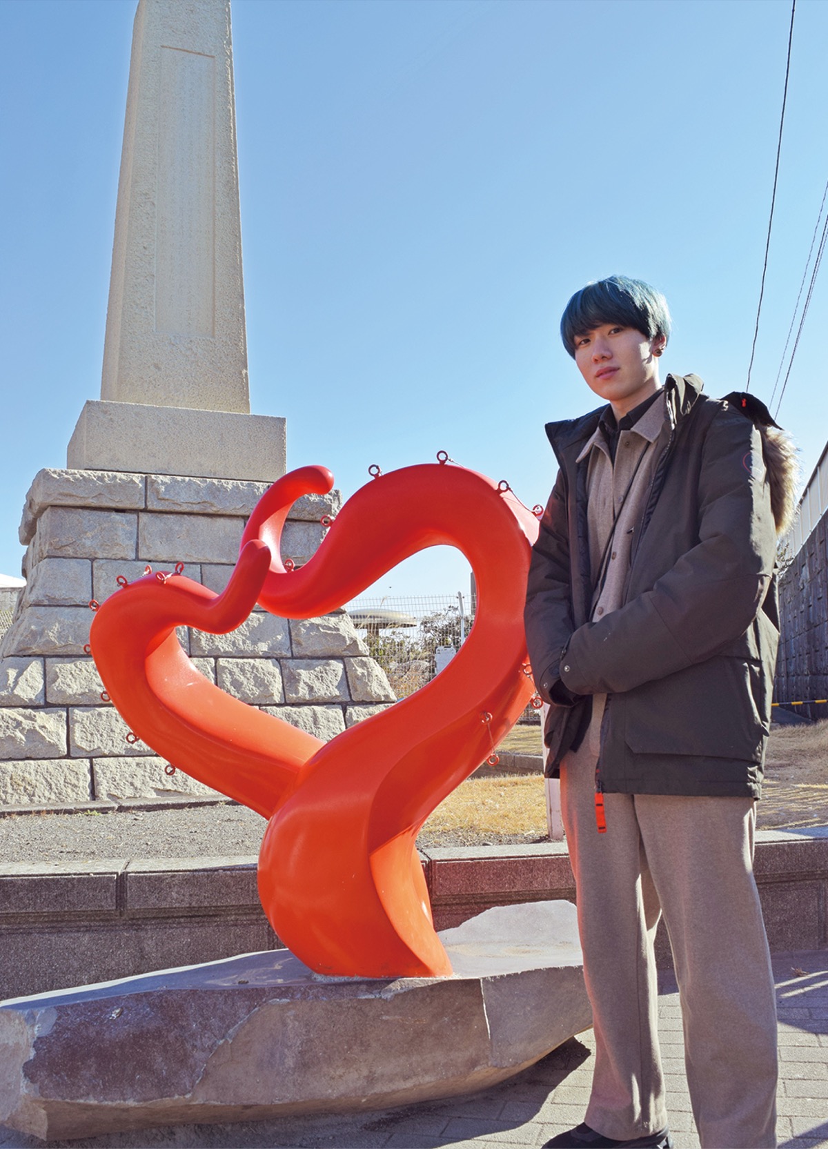 新モニュメント｢結蛸（むすびたこ）｣設置