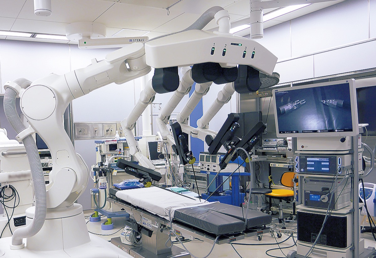 手術ロボ 消化器外科に適用