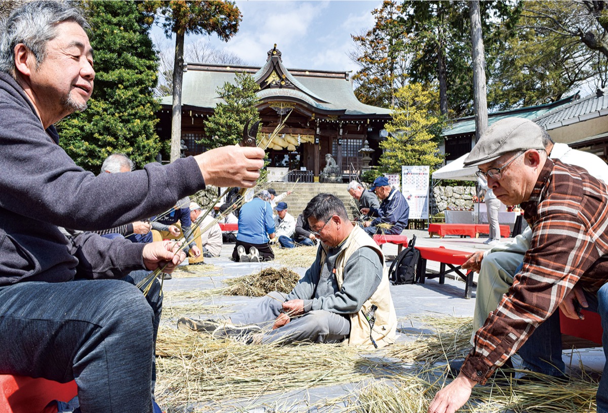 国府祭の準備着々