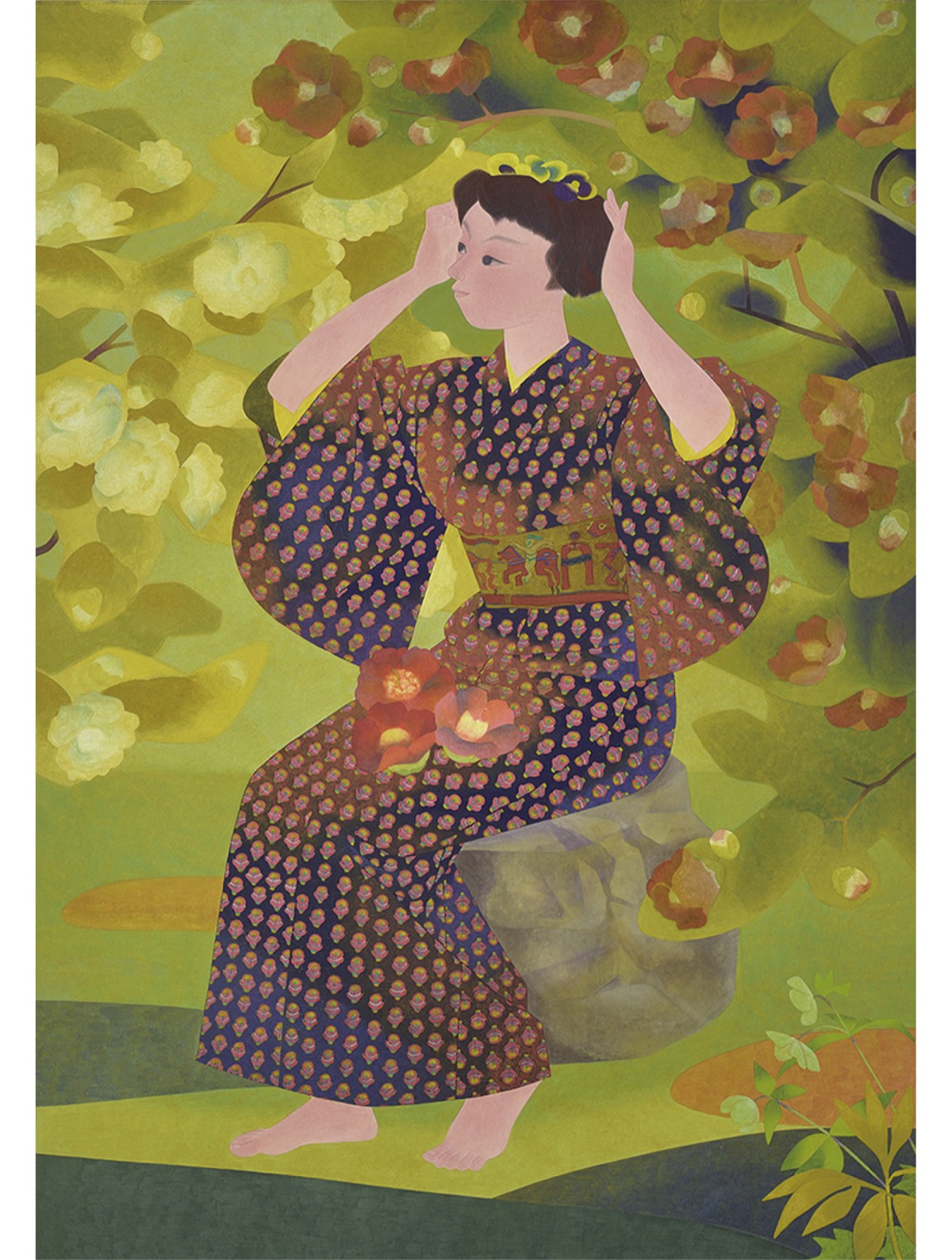 日本画、造形への挑戦