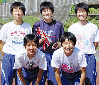 左から時計回りに横山さん、那木さん、杉山さん、矢島さん、馬場さん
