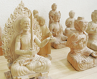 「仏像彫刻」の生徒募集