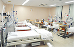 10ベッドを備える透析室入院透析は短期も可能
